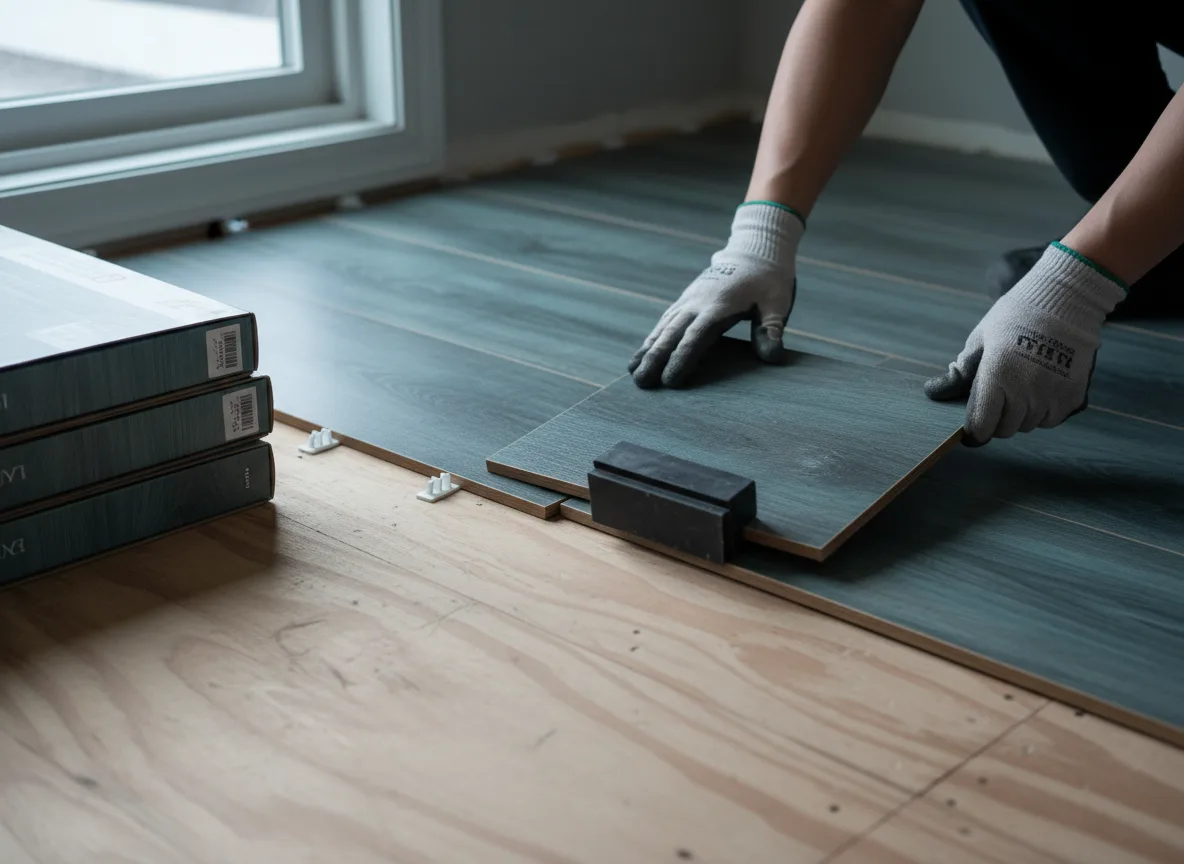 Luxury Vinyl Plank Installation company in Deerfield, OH